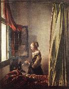 Jan Vermeer Girl Reading a Letter at an Open Window china oil painting reproduction